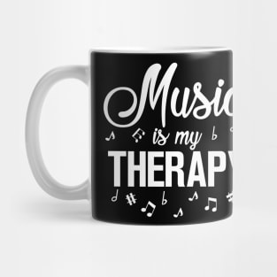 Music is my Therapy Mug